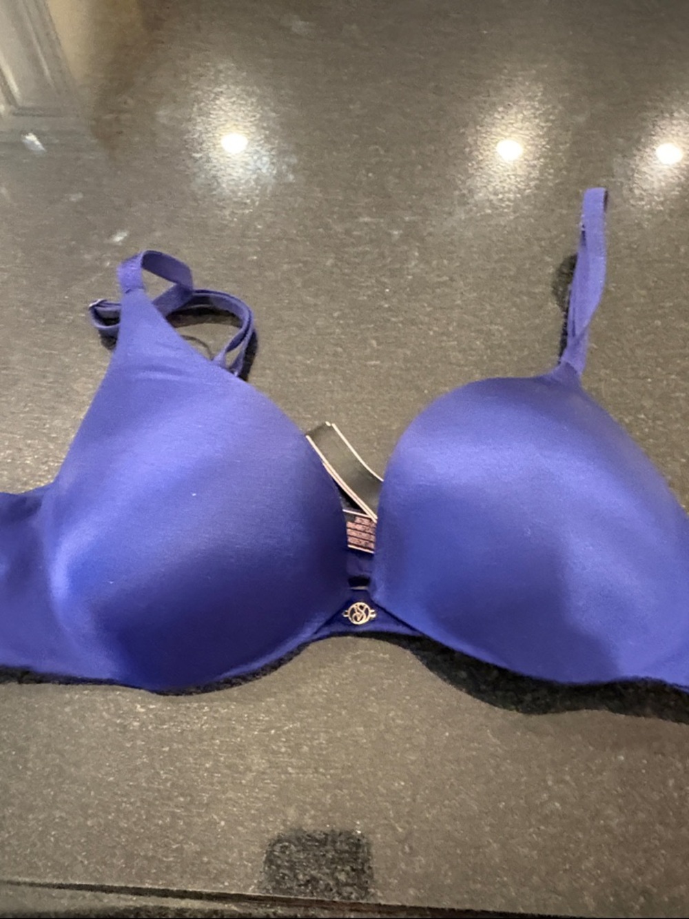 Victoria's Secret Smooth push up bra with underwire Bra -  Blue